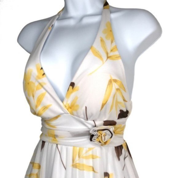 Speechless White & Yellow Floral Sundress … - Picture 3 of 6